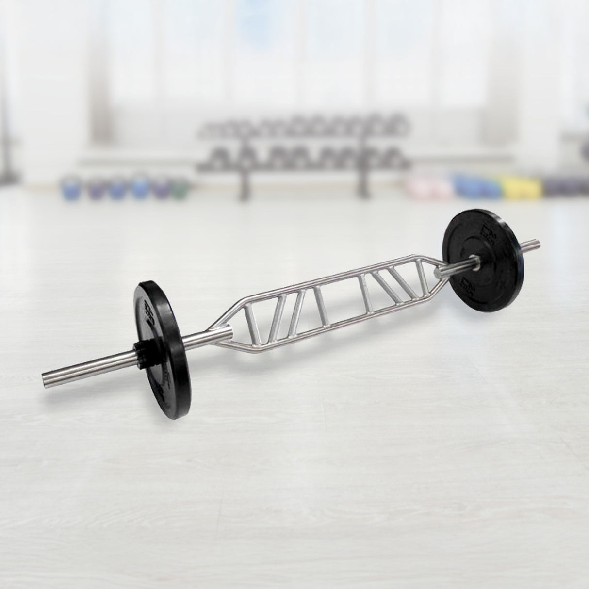 Olympic Swiss Bar Specialty Barbell for Bench Press & Tricep Training
