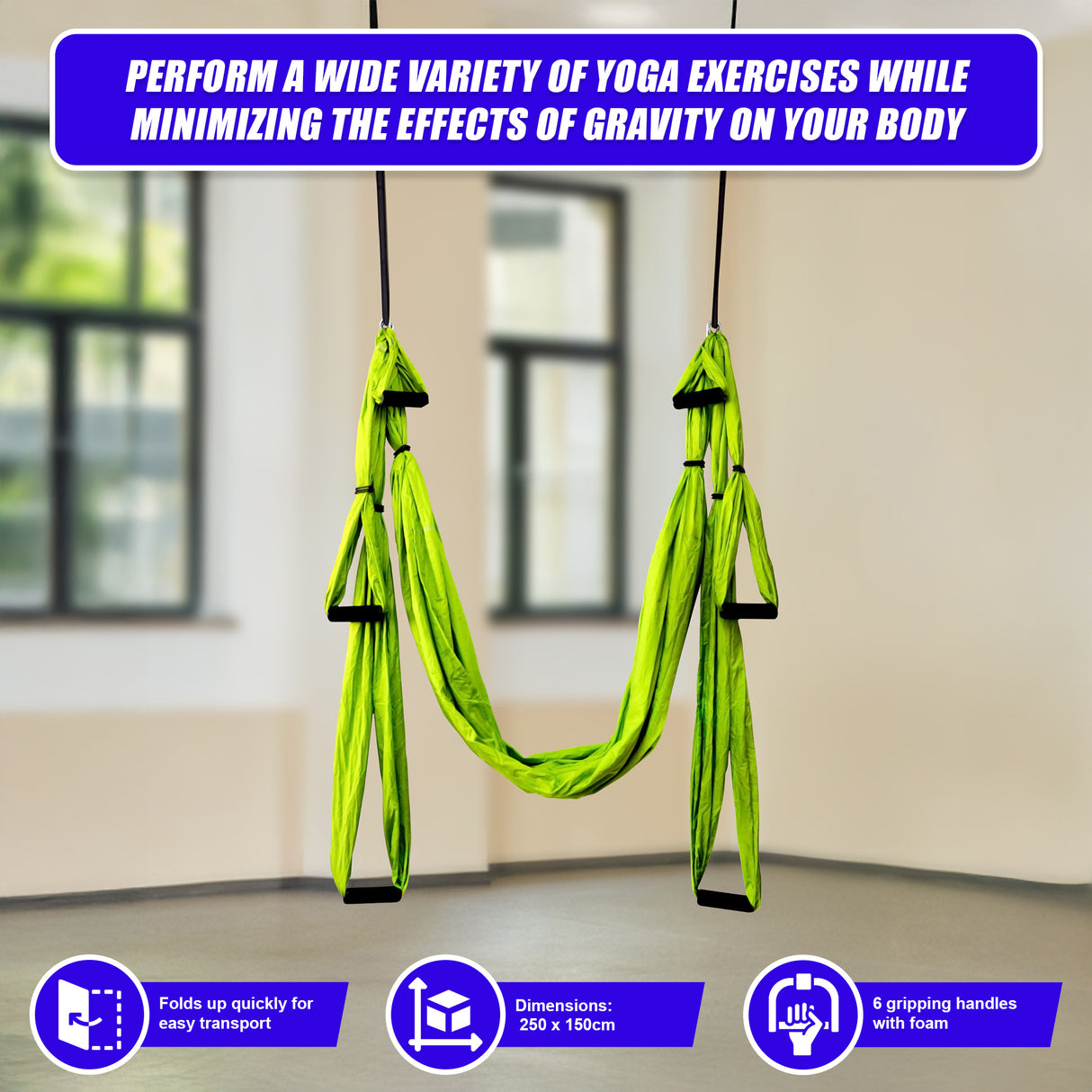 Yoga Swing Inversion Pilates Anti-Gravity Fitness