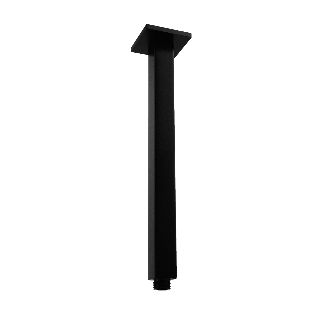 Shower Head Arm Wall Connector Electroplated Matte Black Finish