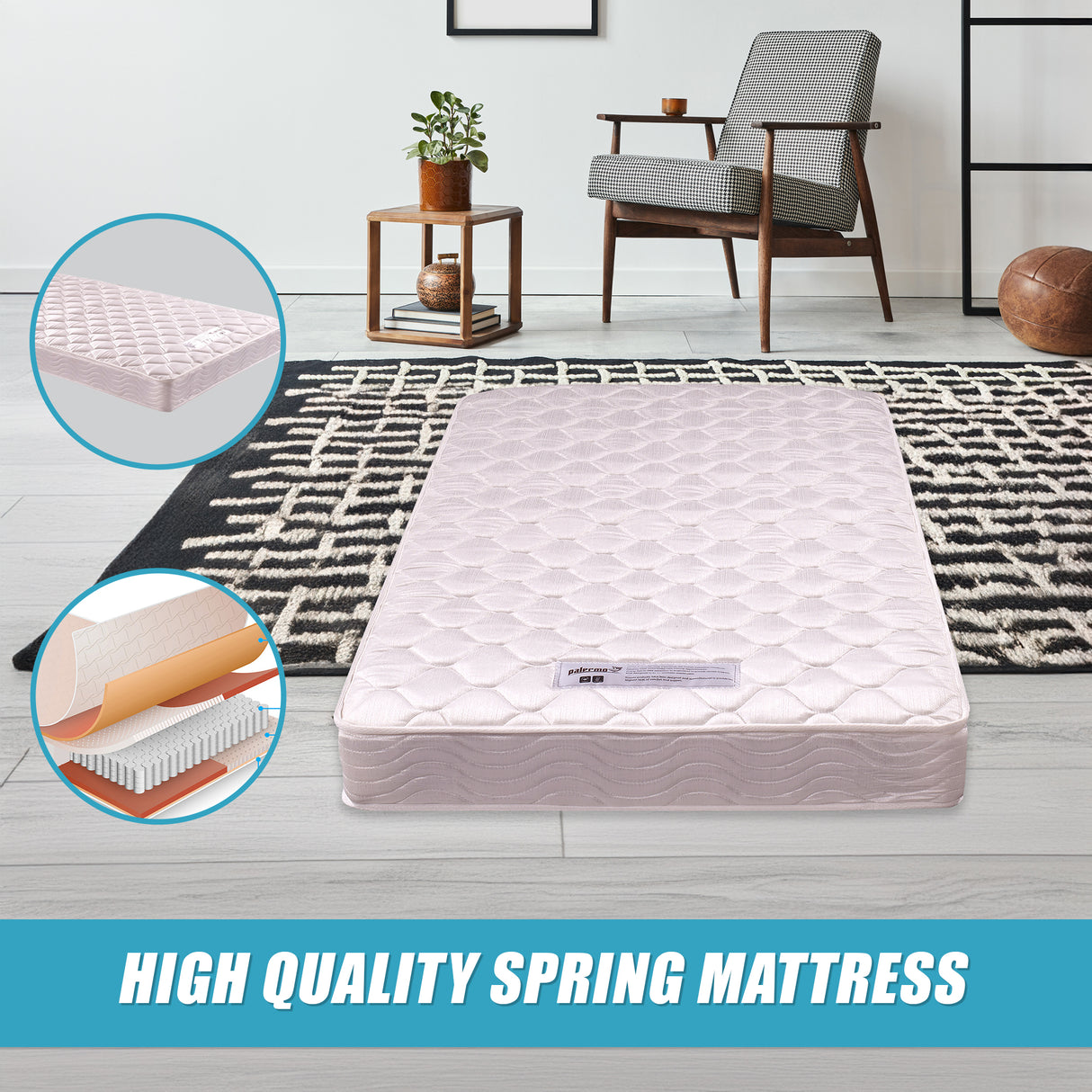 PALERMO King Single Bed Mattress