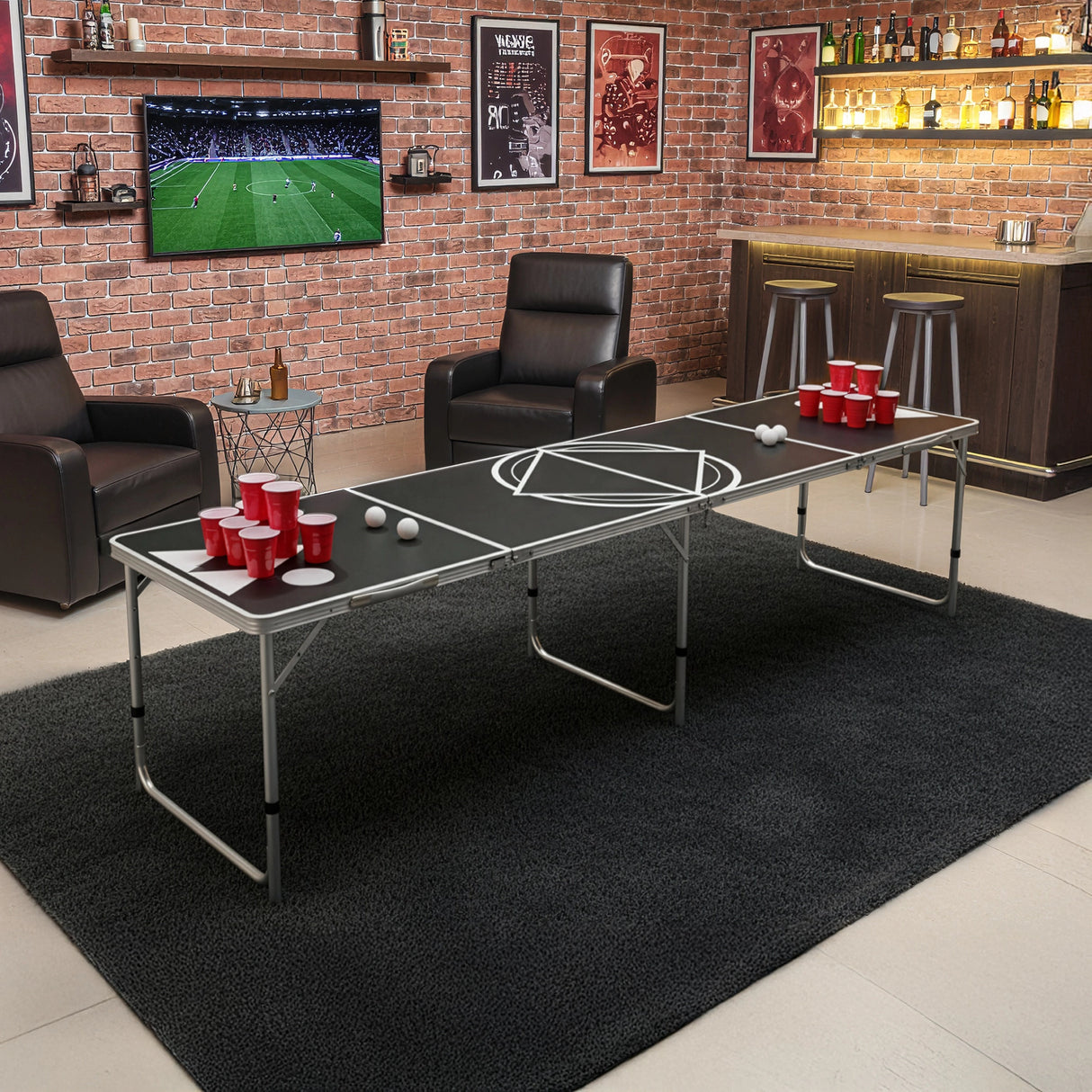 8FT Beer Pong Table