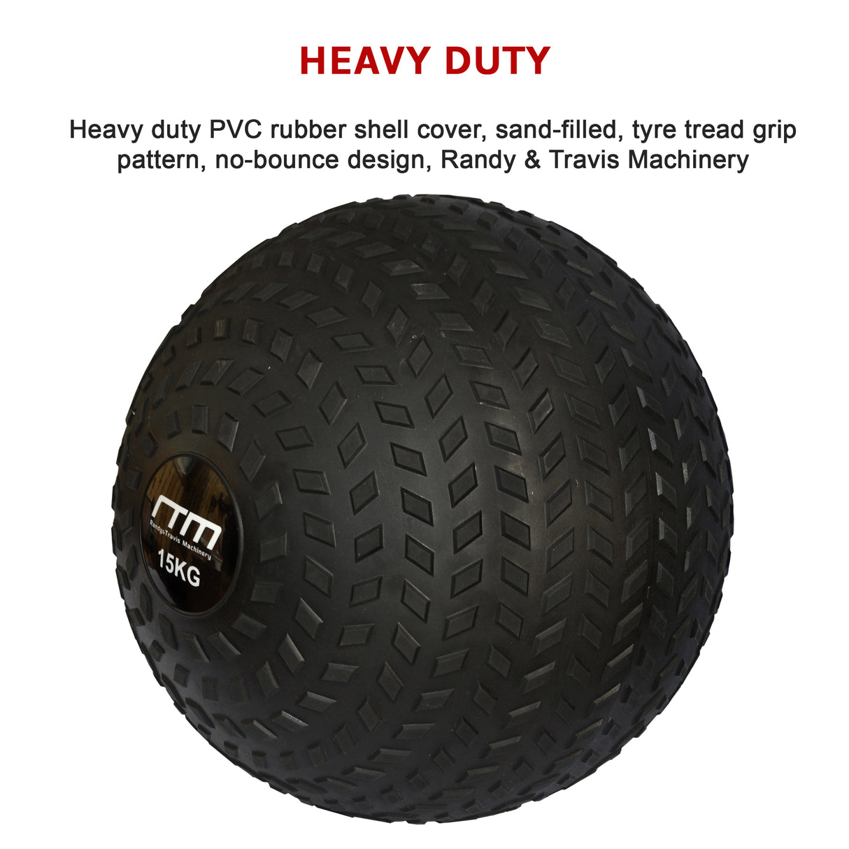 15kg Tyre Thread Slam Ball Dead Ball Medicine Ball for Gym Fitness
