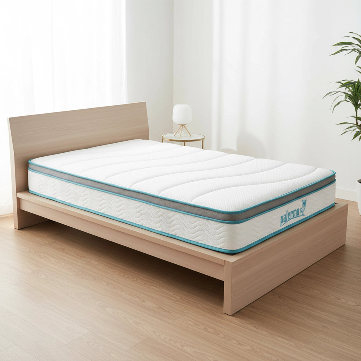 Single 20cm Hybrid Mattress – Memory Foam and Innerspring Support