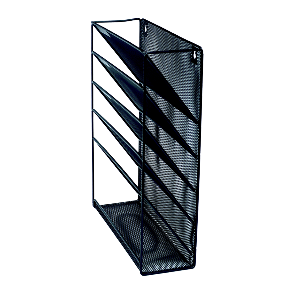 Wall Mount 6 Pocket Hanging File Sorter Organizer Folder Holder Rack Storage