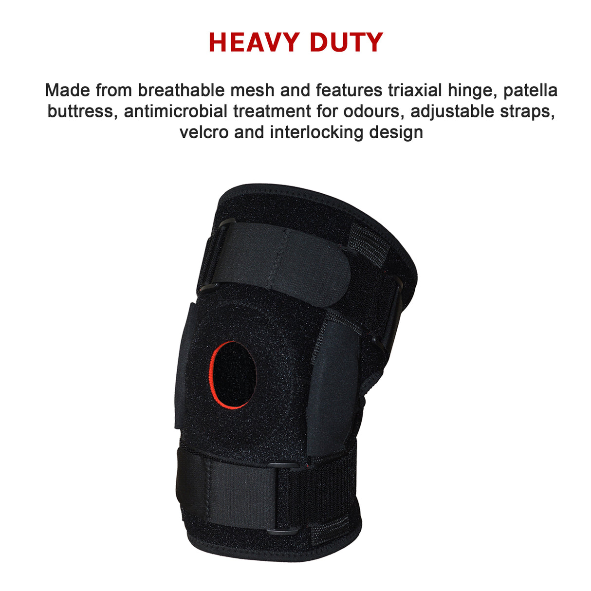 Hinged Knee Brace Support ~ ACL MCL ligament Runner's Knee