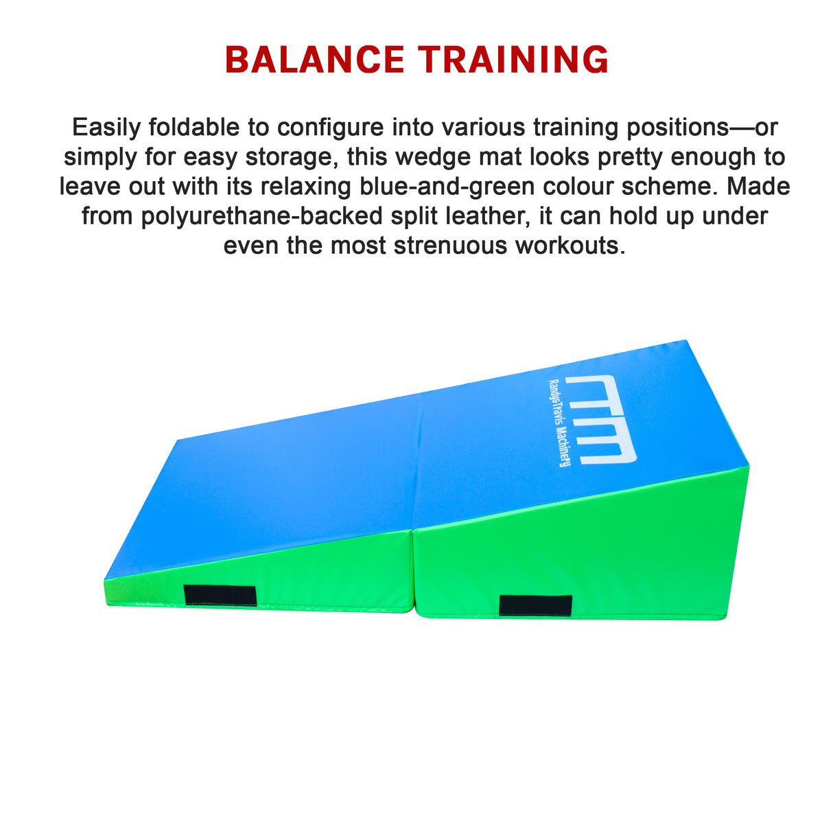 120x60x35cm Foldable Soft Incline Gymnastics Wedge Mat for Yoga & Balance Training