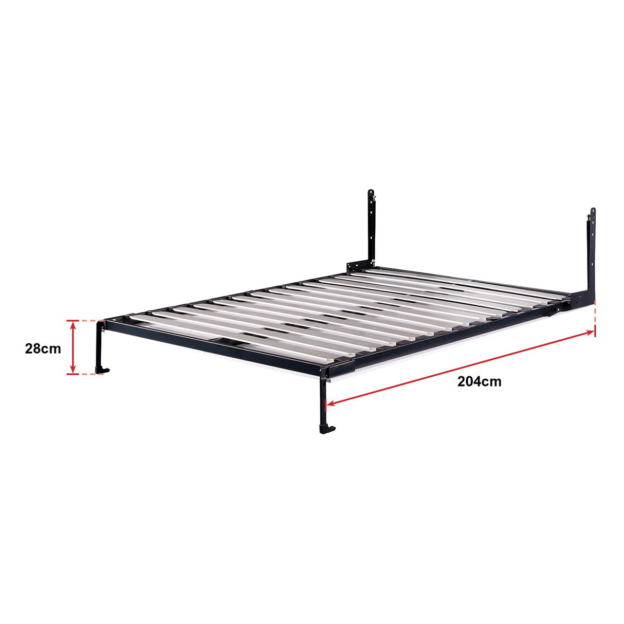 Palermo Queen Size Wall Bed Mechanism Hardware Kit Diamond Edition