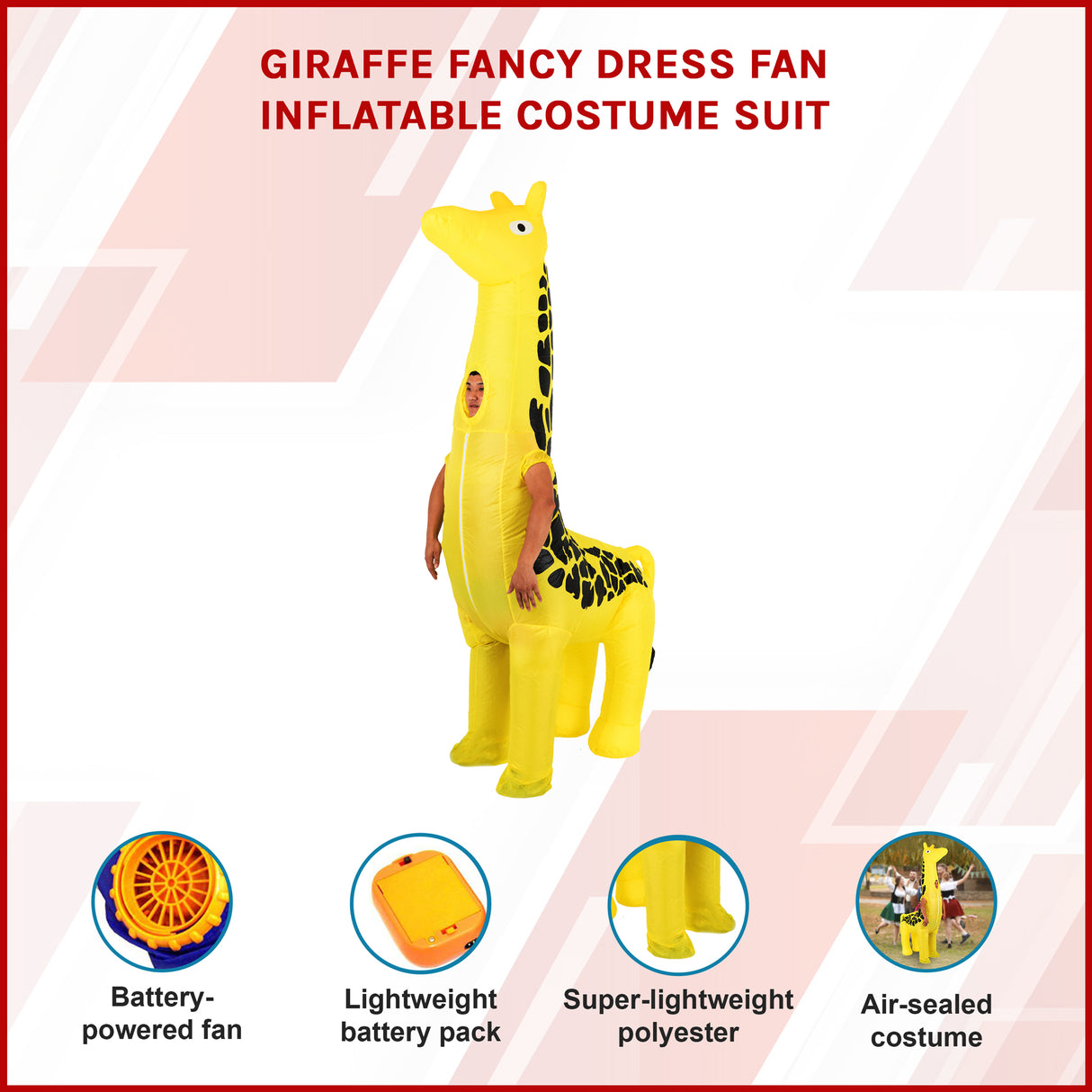 Giraffe Inflatable Costume