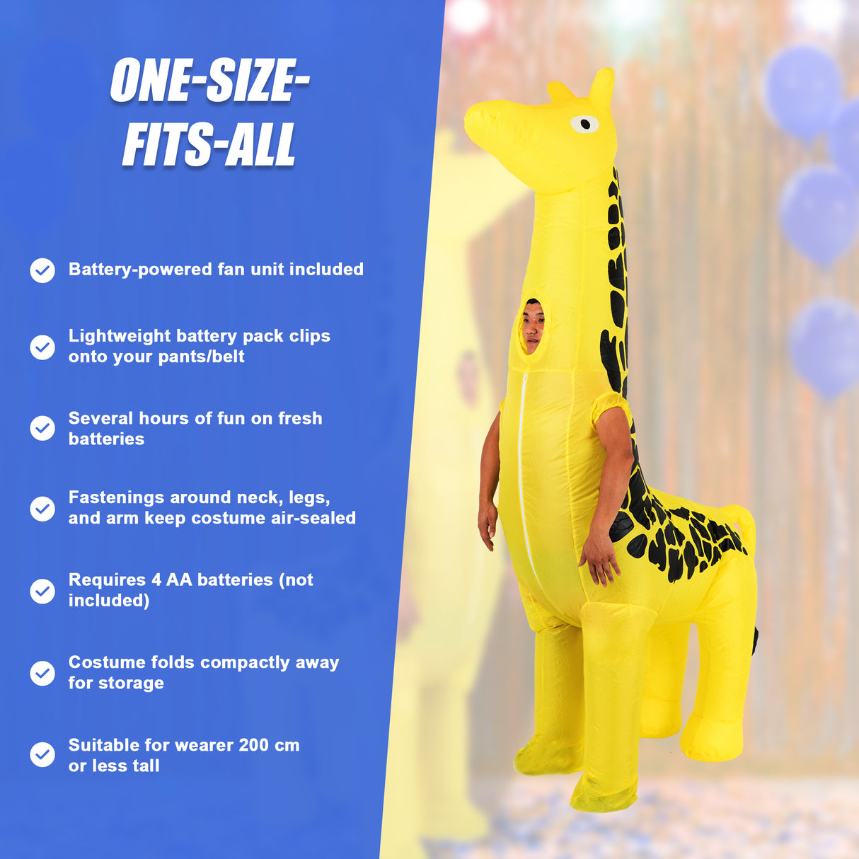 Giraffe Inflatable Costume