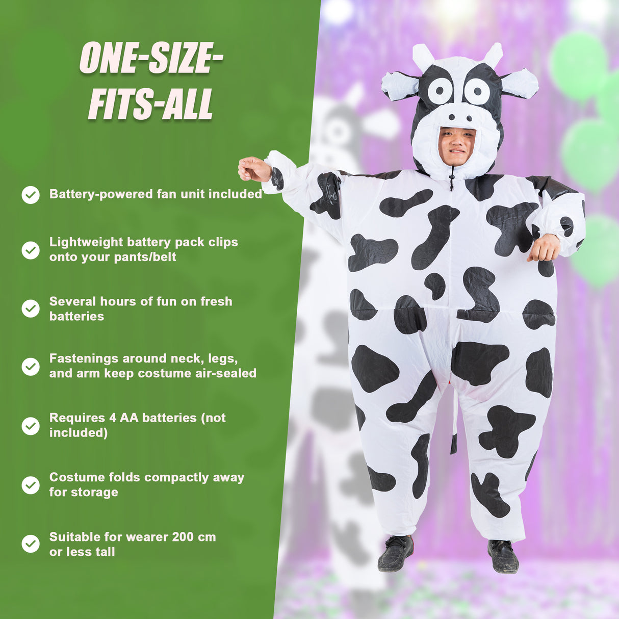 Cow Inflatable Costume