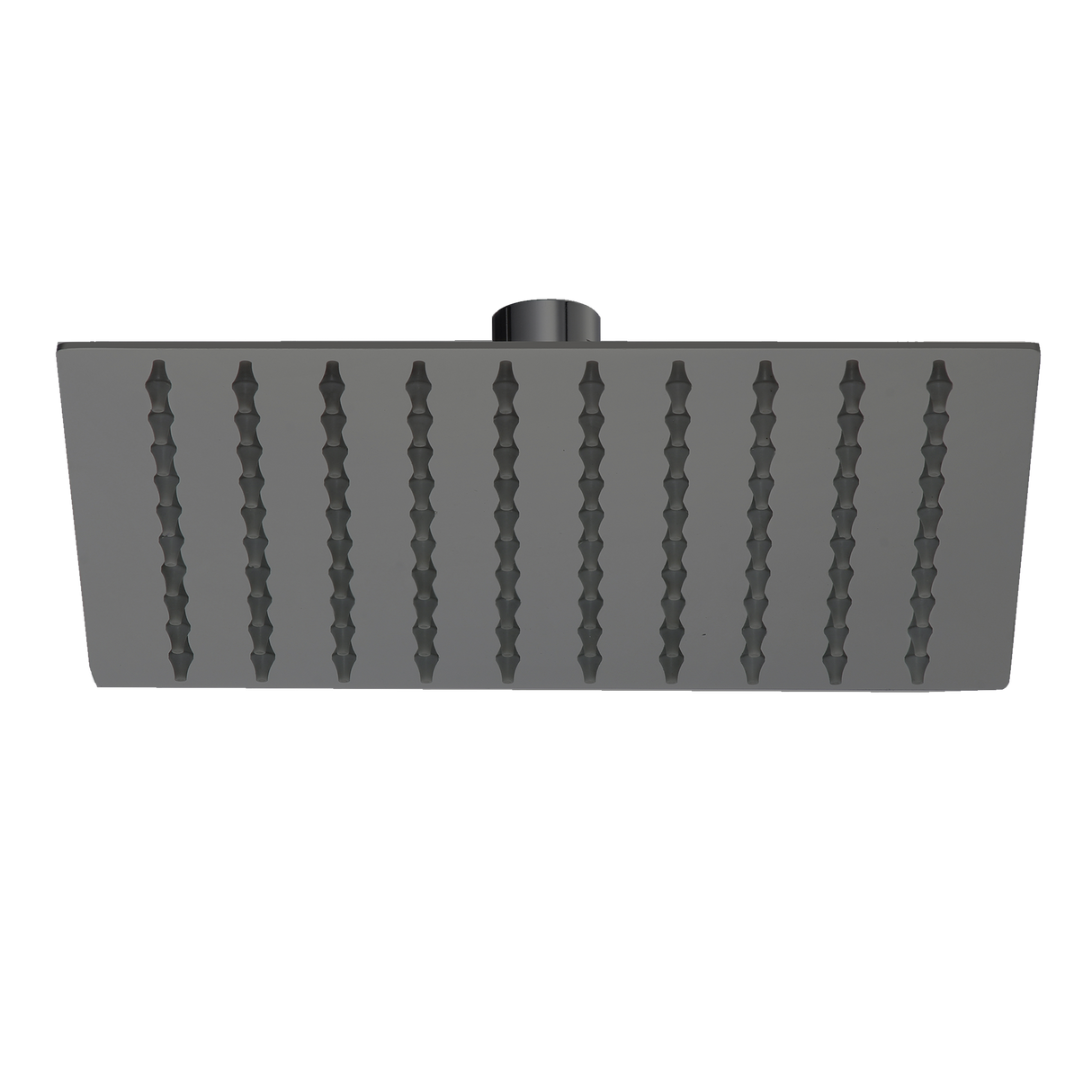 200mm Shower Head Square 304SS Electroplated Matte Black Finish