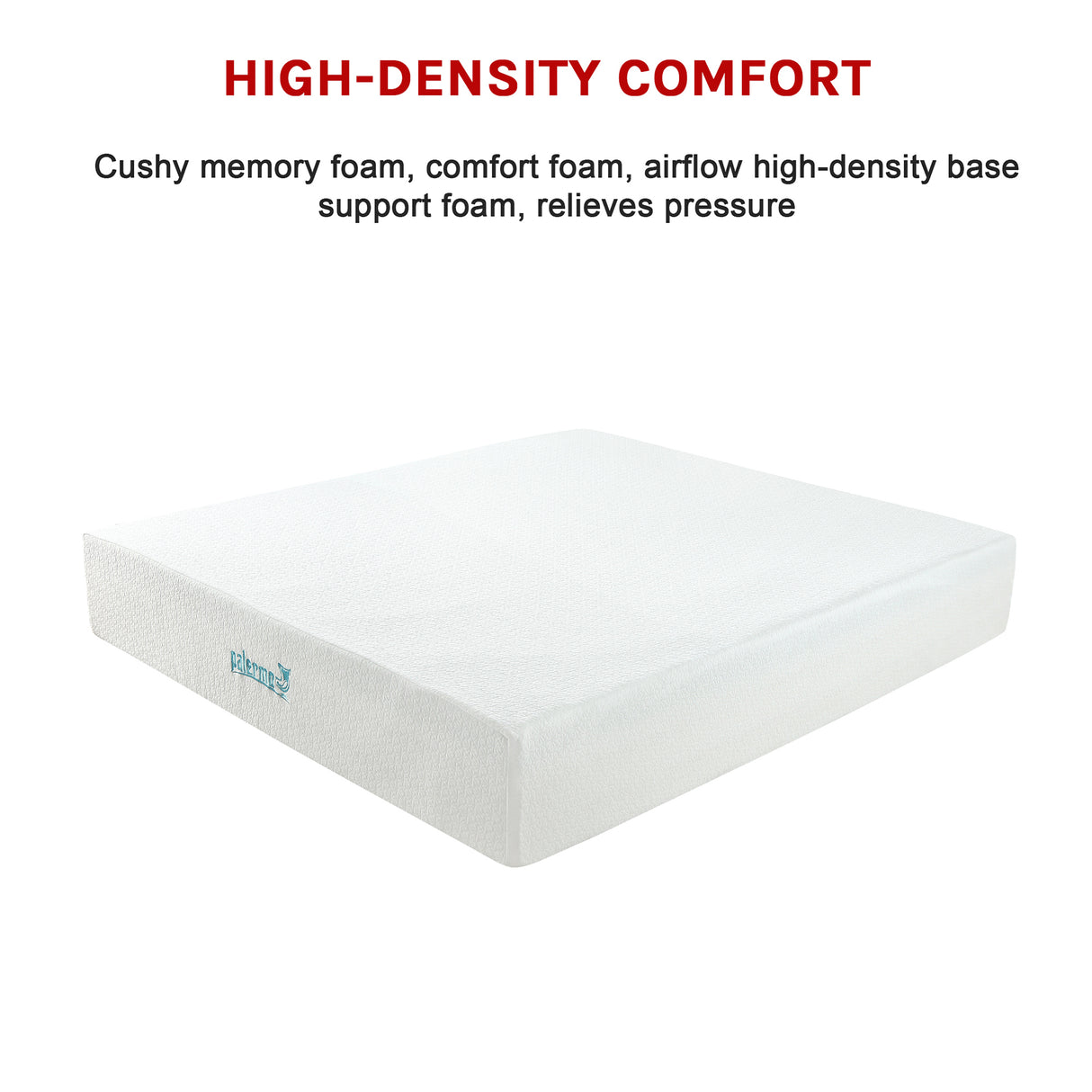 King 30cm Green Tea Memory Foam Mattress – Cooling Comfort with CertiPUR-US® Certified Foam