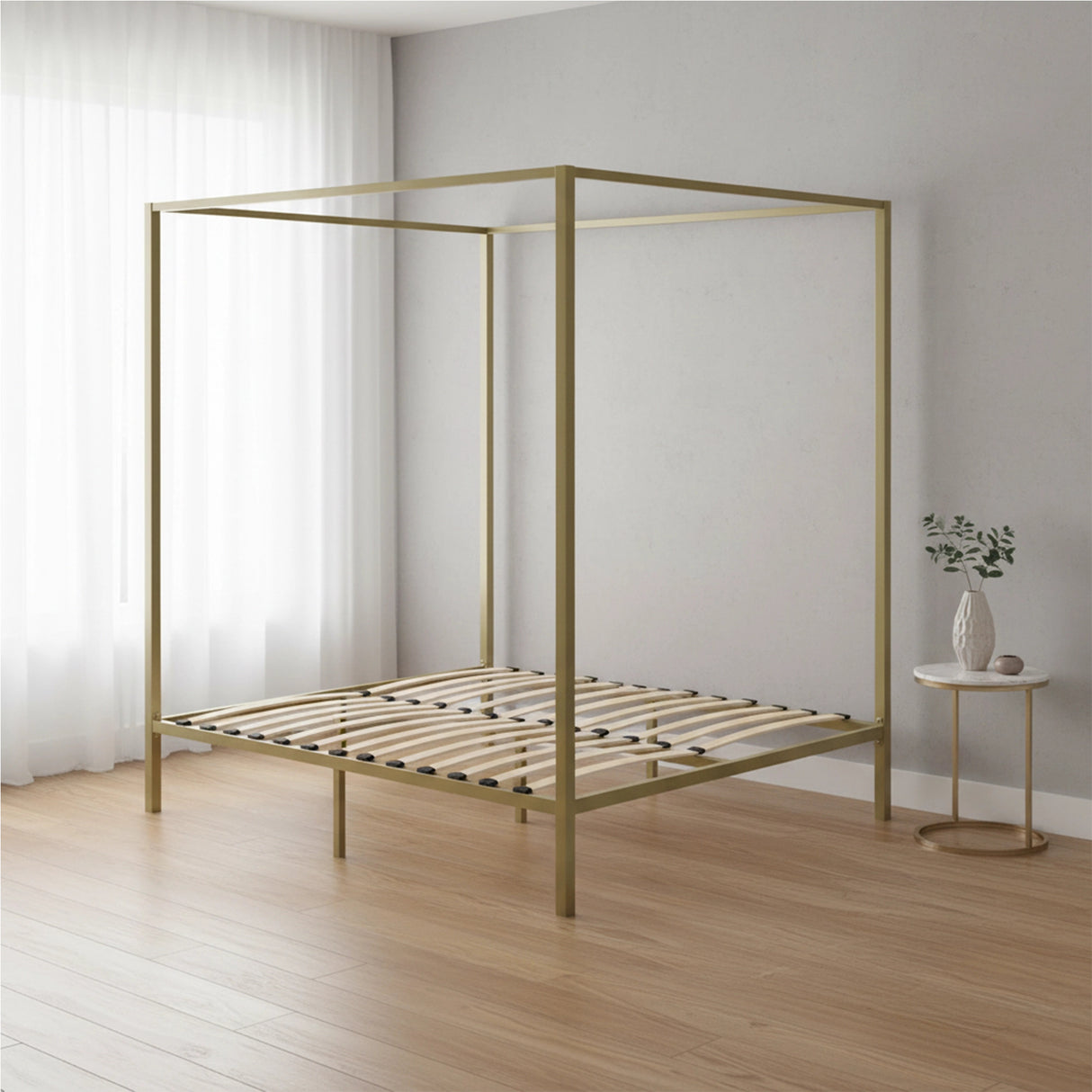 4 Four Poster Double Bed Frame