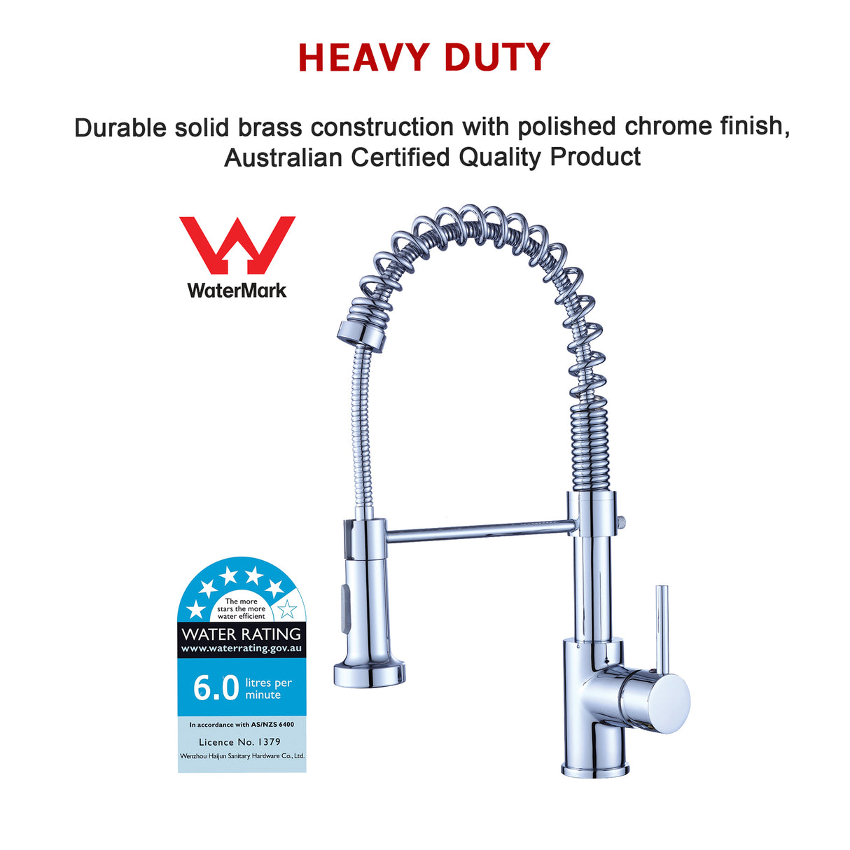 Basin Mixer Tap Faucet w/Extend -Kitchen Laundry Sink