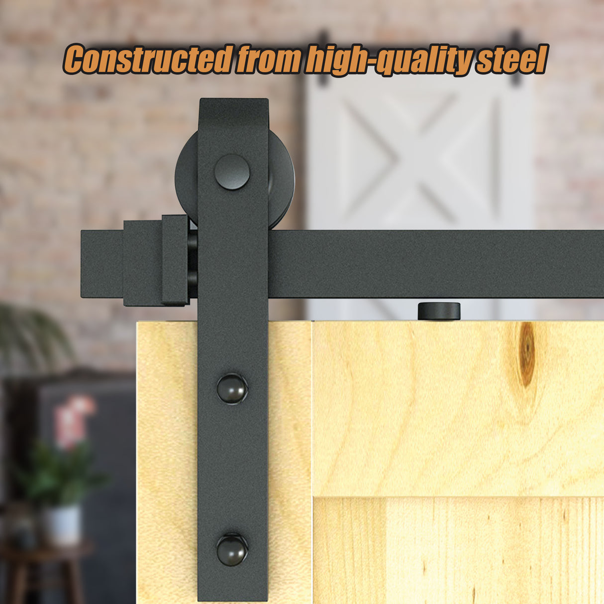 3.6m Sliding Barn Door Hardware