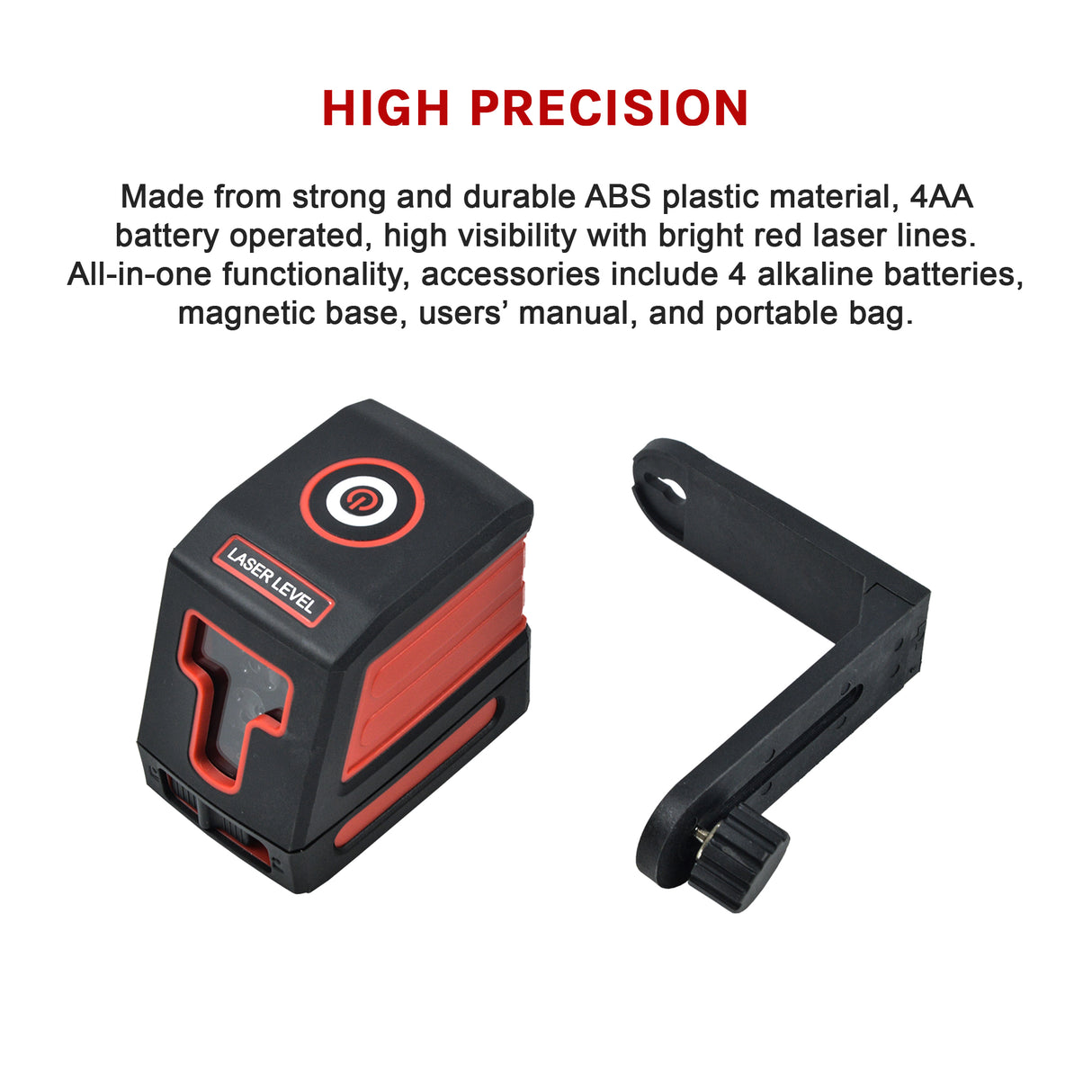 Self Leveling Laser Level 15m Cross Line Line Beam Tool
