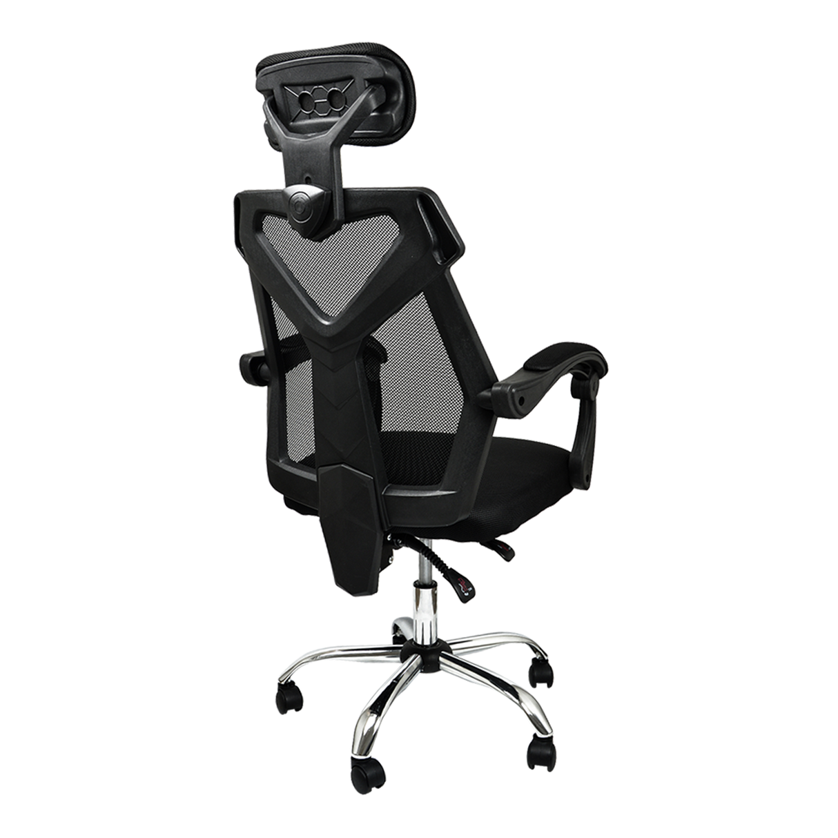 Office Chair – Ergonomic Mesh Back Computer Desk Chair with Padded Foam Seat in Black