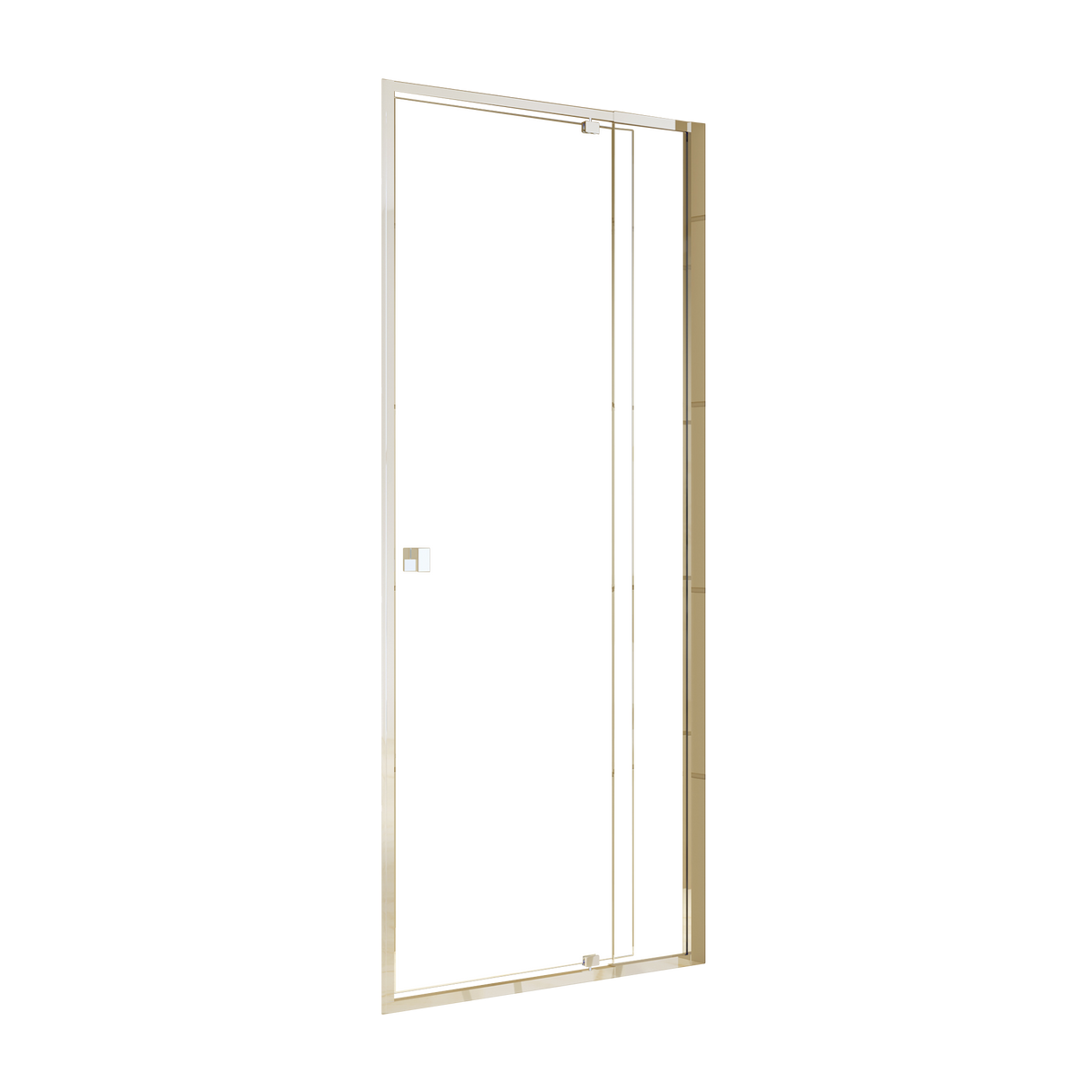 Adjustable Semi Frameless Shower Screen (82~90) x 195cm Australian Safety Glass