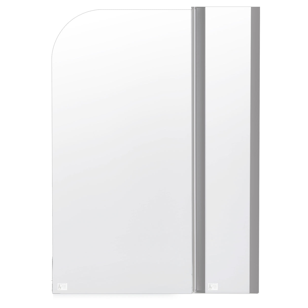 180 Degree Pivot Door 6mm Safety Glass Bath Shower Screen 1000x1400mm By Della Francesca