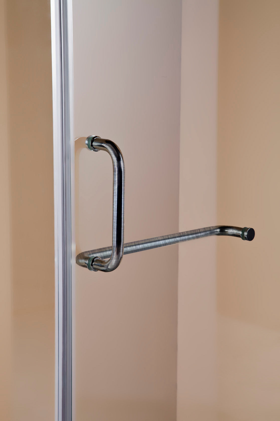 1000 x 1000mm Frameless 10mm Glass Shower Screen By Della Francesca