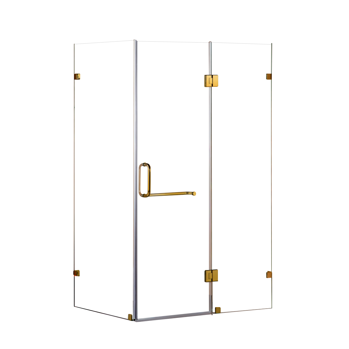 1200 x 700mm Frameless 10mm Glass Shower Screen By Della Francesca