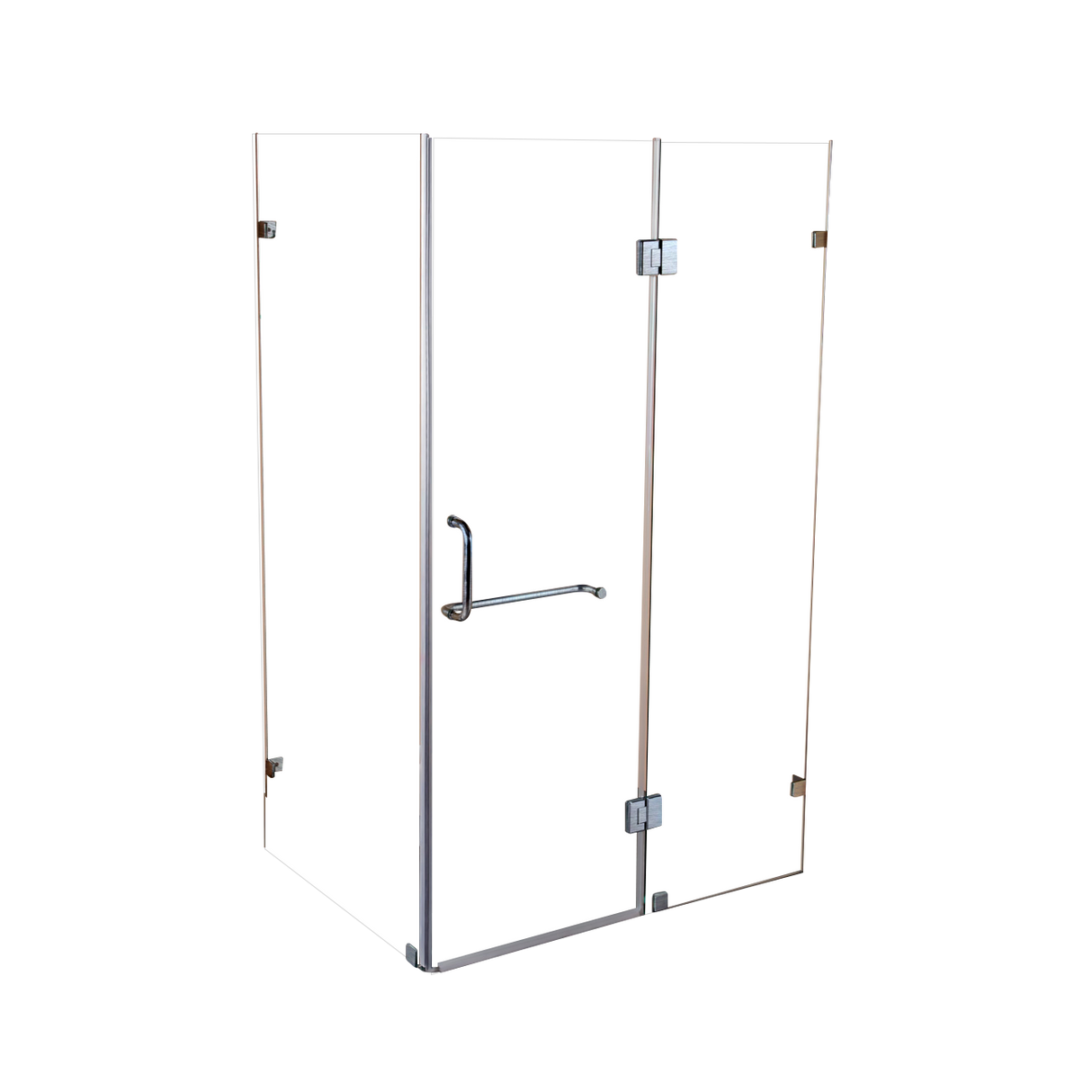 1200 x 800mm Frameless 10mm Glass Shower Screen By Della Francesca
