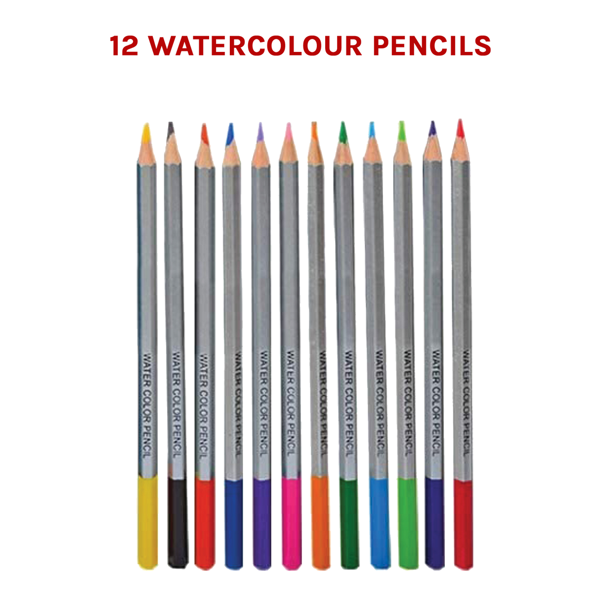 Art Sketch Pencils Oil Drawing Colouring Graphite Charcoal Pencil Set 72pcs/set