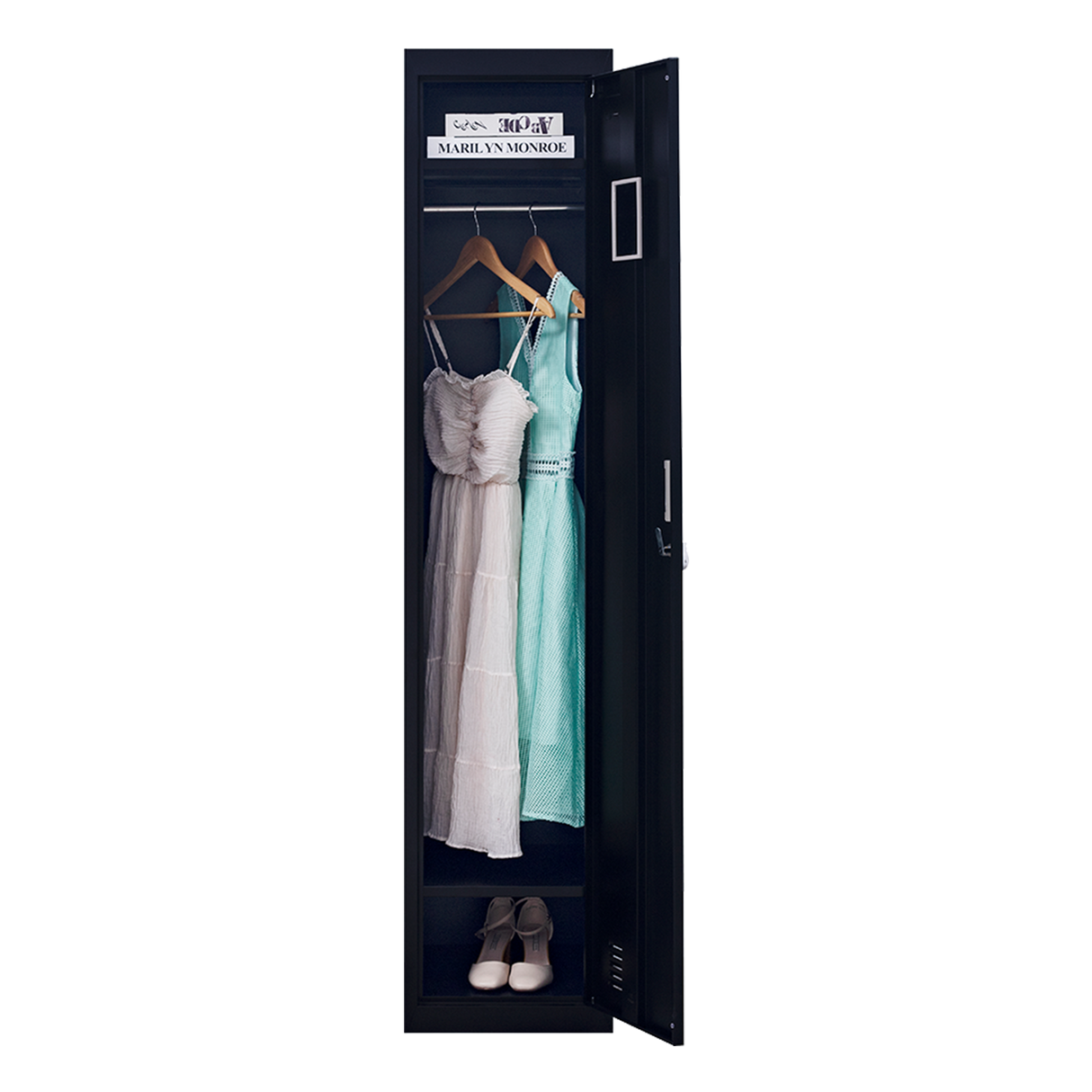 One-Door Office Gym Shed Clothing Locker Cabinet