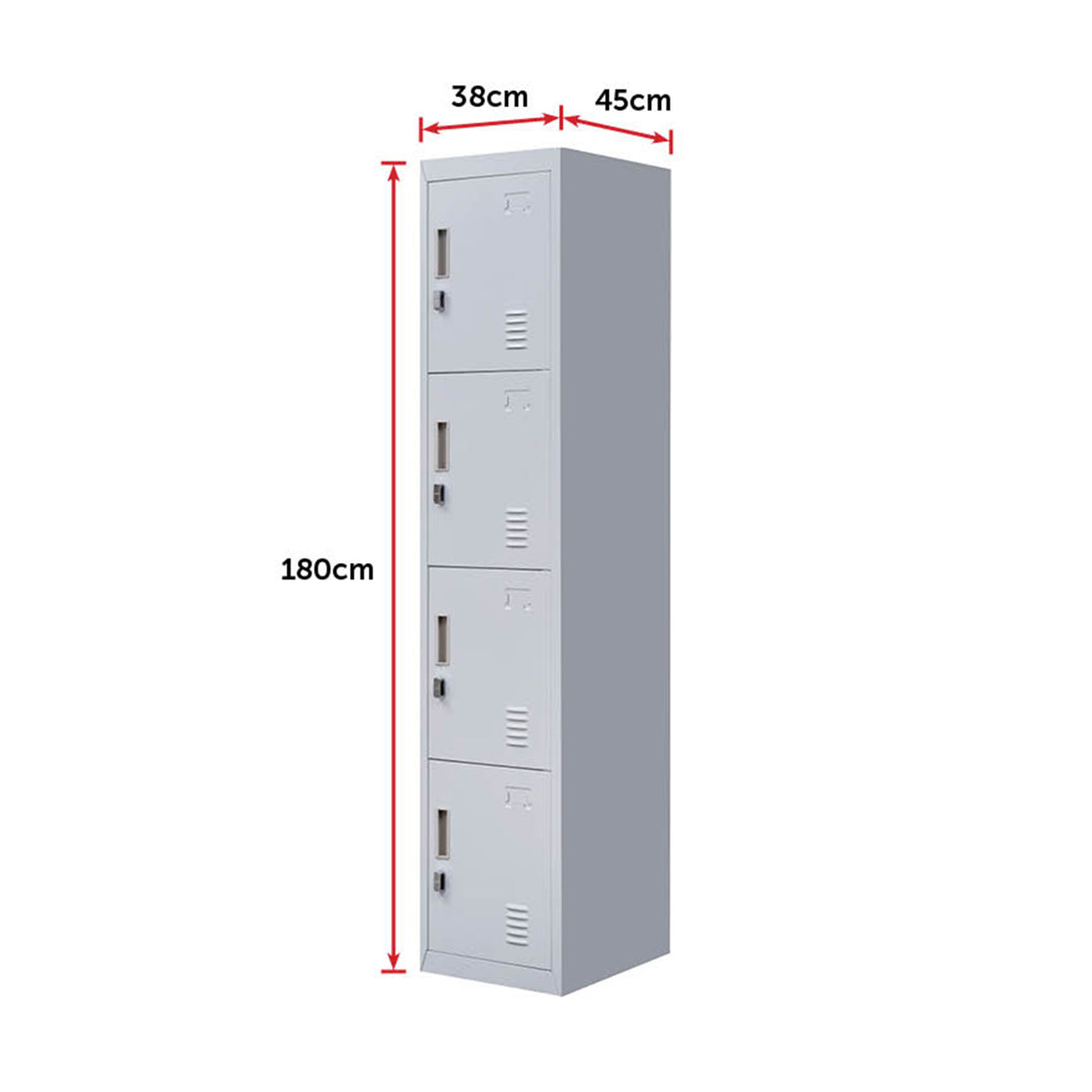 4 Door Locker - Office/Gym