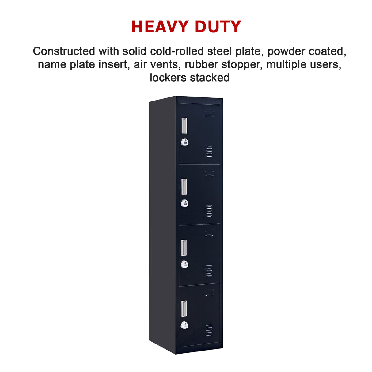 4 Door Locker - Office/Gym