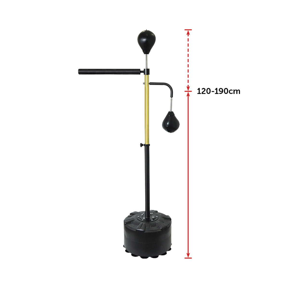 Free Standing Punching Bag Speedball Boxing Reflex Training Dummy