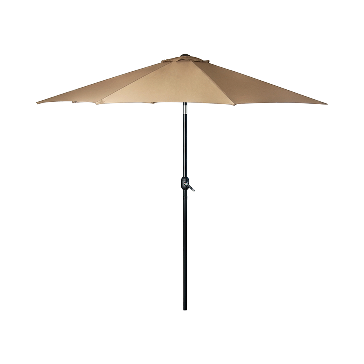9FT Patio Umbrella Outdoor Garden Table Umbrella with 8 Sturdy Ribs