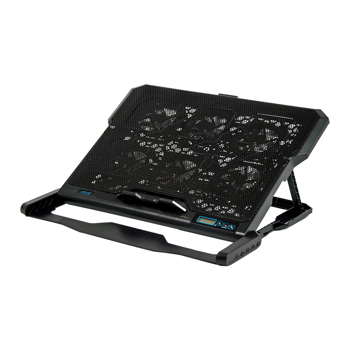 Laptop Cooling Pad with Adjustable Fan Stand – Fits 11" to 17" Notebooks