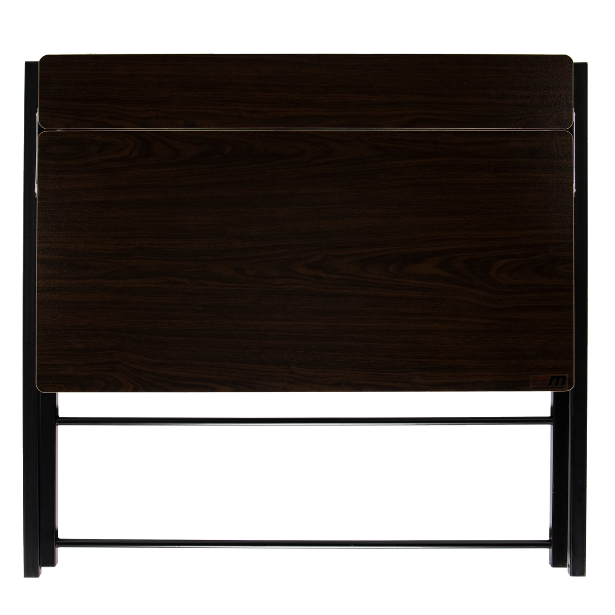 Folding Desk with Shelf Computer Laptop PC Table Side Home Office Furniture