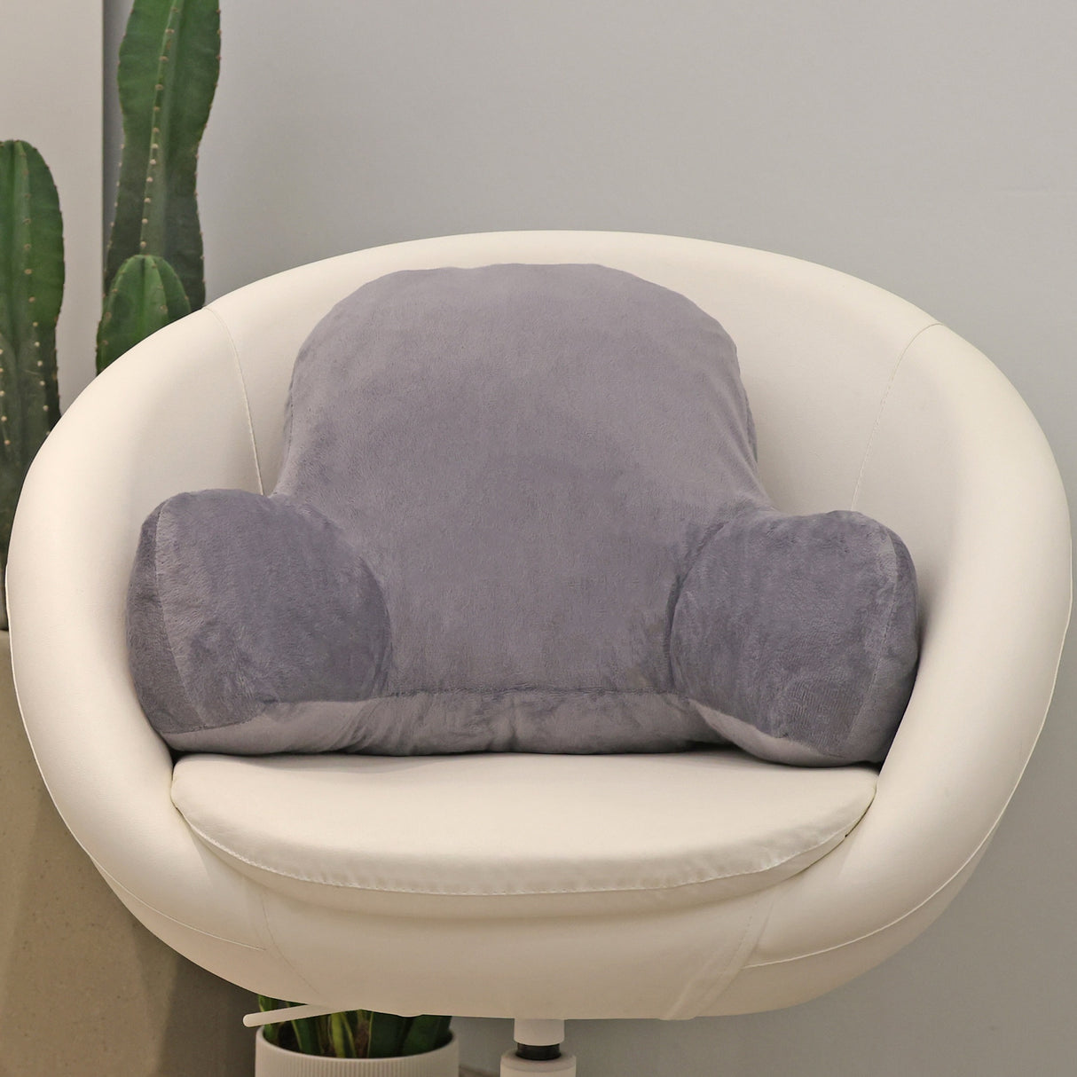 Reading Pillow Back Rest Lumbar Support Arm Seat Cushion Lounger