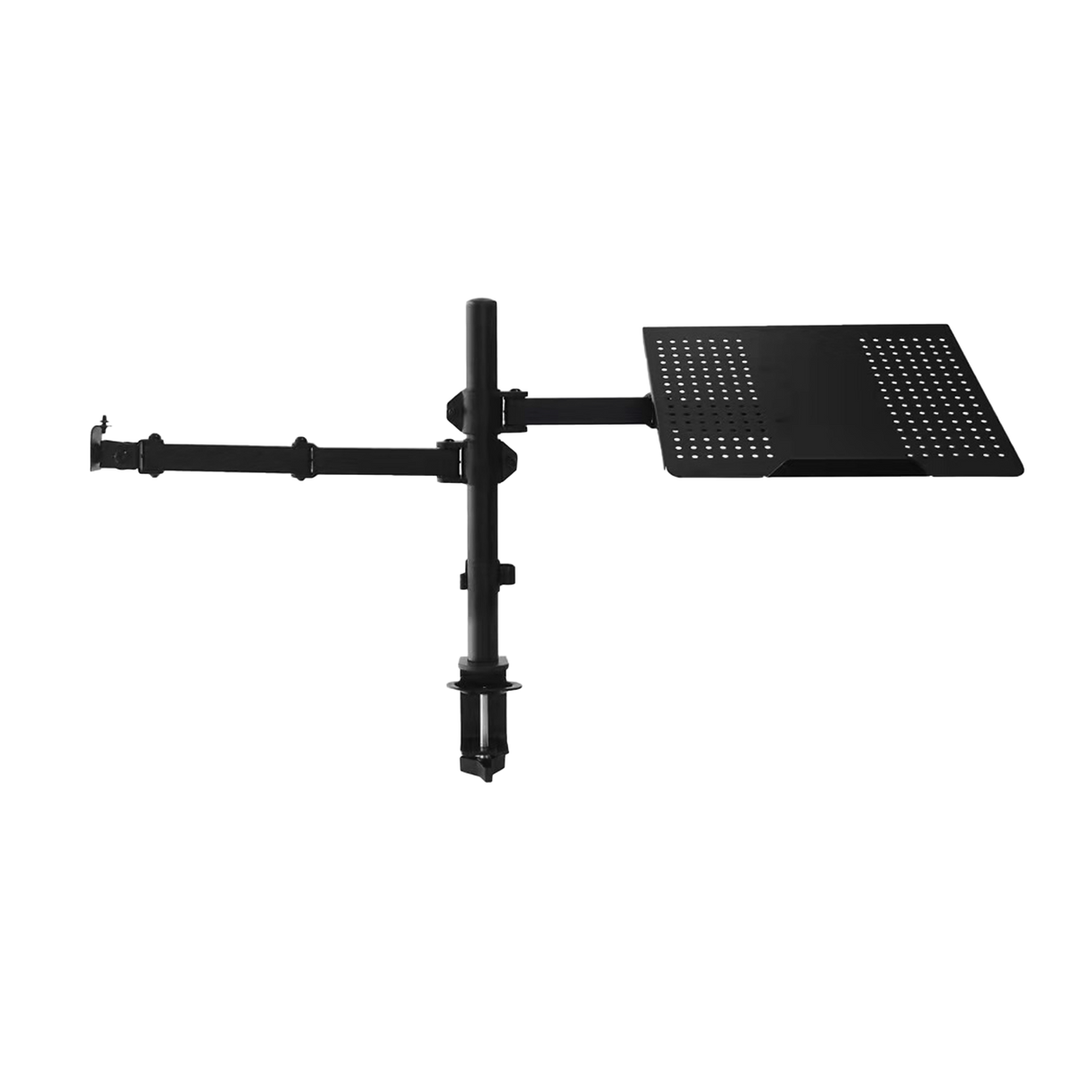 Monitor Mount & Laptop and Tablet Shelf Stands Holders Adjustable Workspace Arm