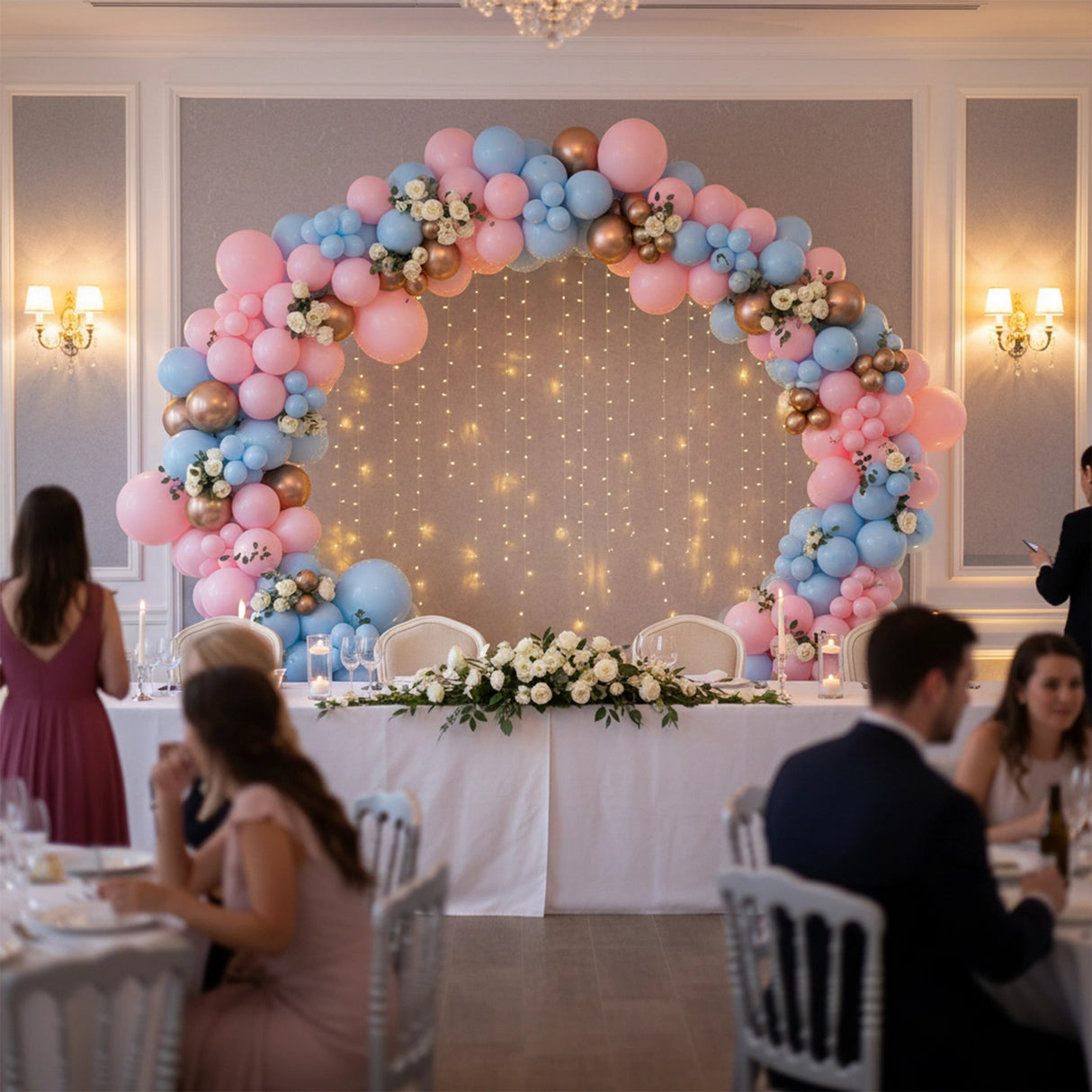 2M Wedding Hoop Round Circle Arch Backdrop Flower Display Stand Frame Background