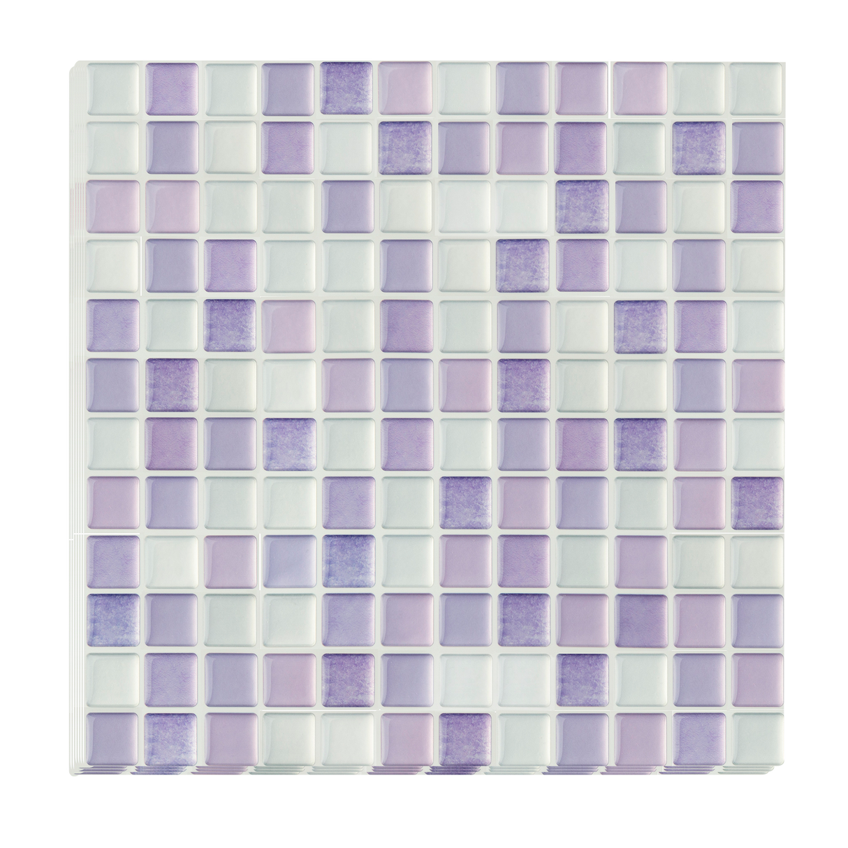 Tiles 3D Peel and Stick Wall Tile Crystal Mosaic 10 Sheets