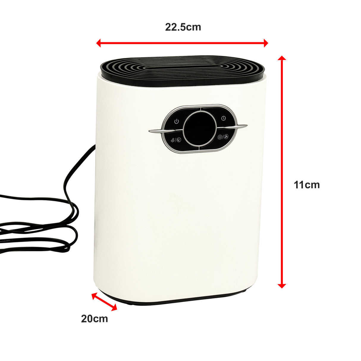 1200ML Mini Dehumidifier LED Display Air Dryer Moisture proof Absorber Machine