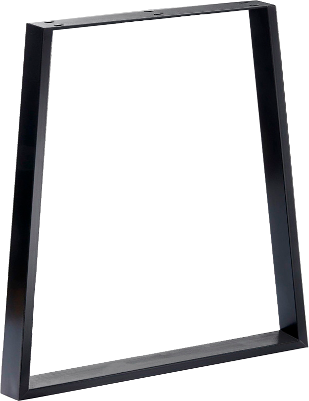 Trapezium Shaped Table Bench Desk Legs Retro Industrial Design Fully Welded