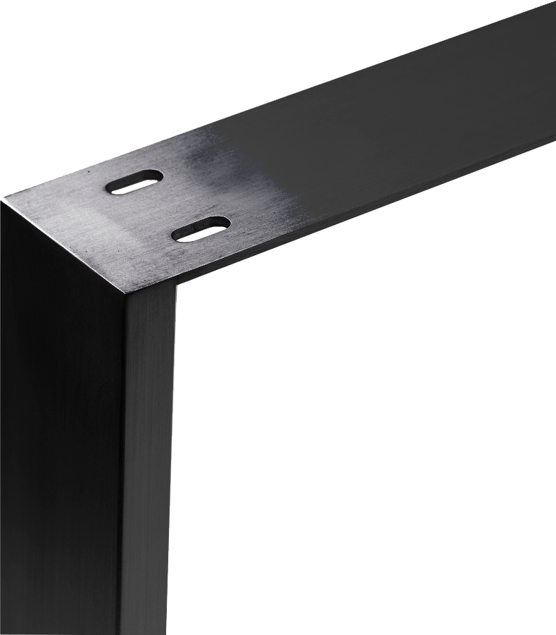 Trapezium Shaped Table Bench Desk Legs Retro Industrial Design Fully Welded