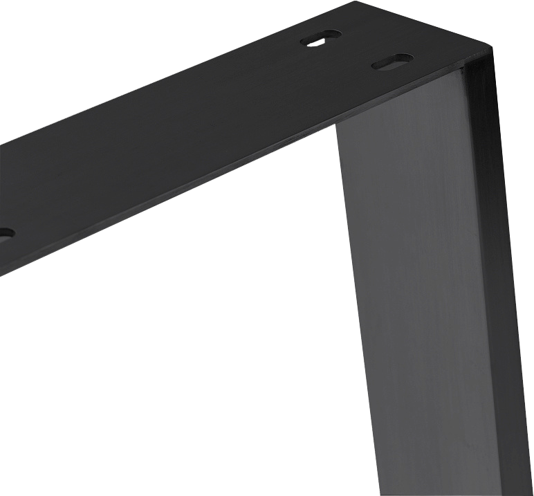 Trapezium Shaped Table Bench Desk Legs Retro Industrial Design Fully Welded