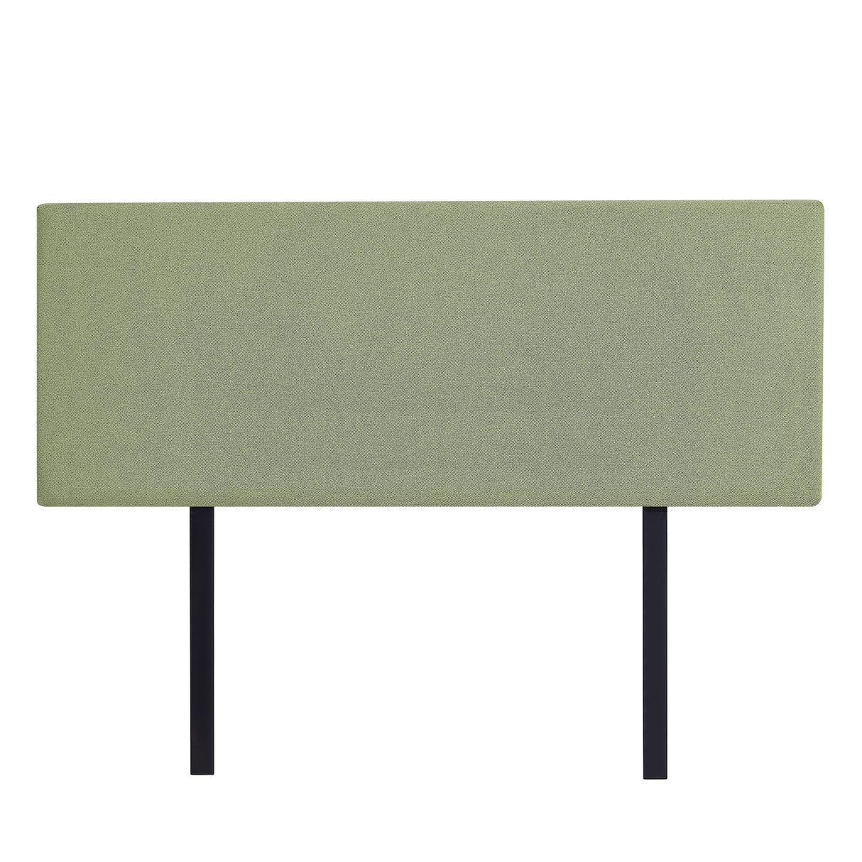 Linen Fabric Queen Bed Deluxe Headboard Bedhead - Olive Green