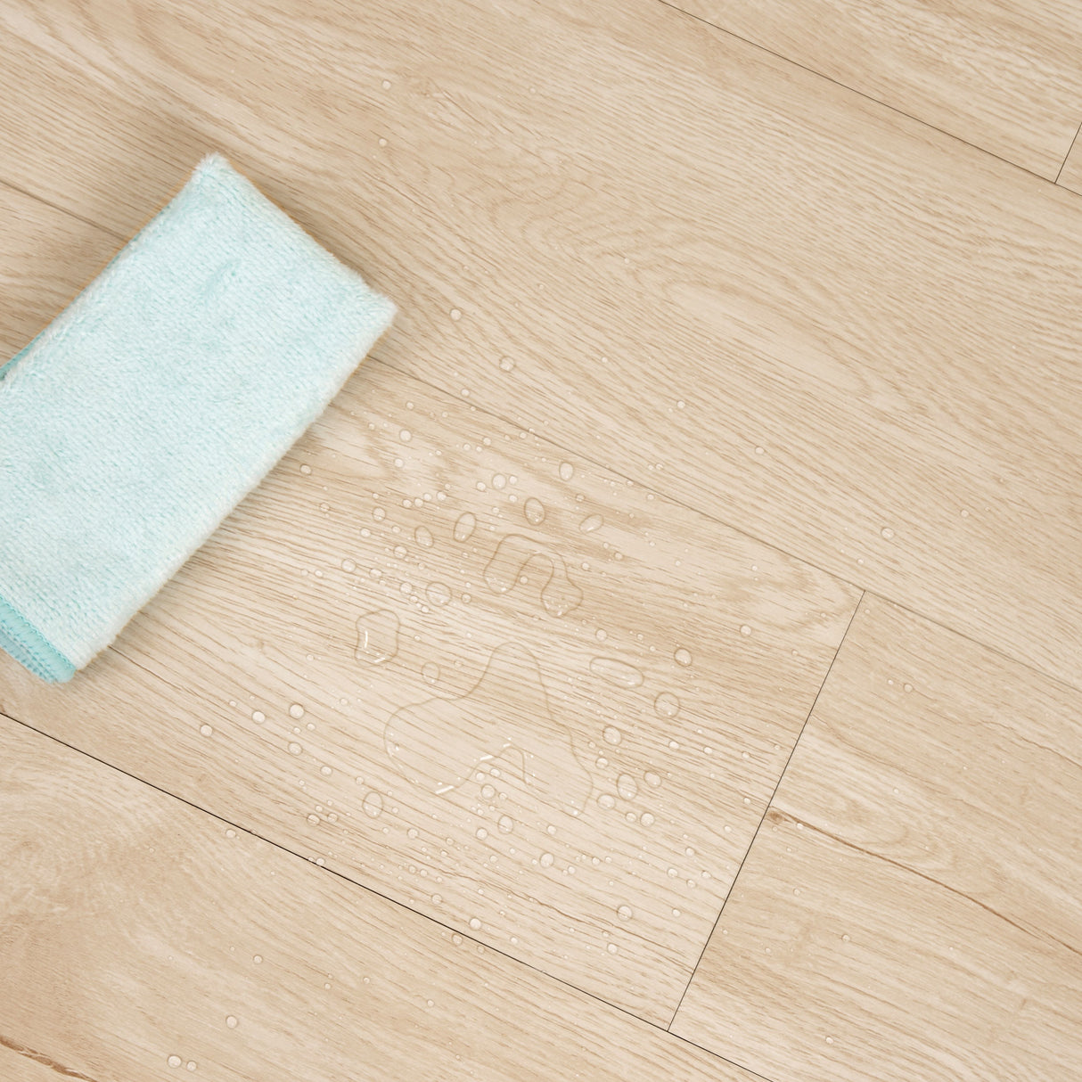 Vinyl Floor Tiles Self Adhesive Flooring Light Walnut Wood Grain 16 Pack 2.3SQM