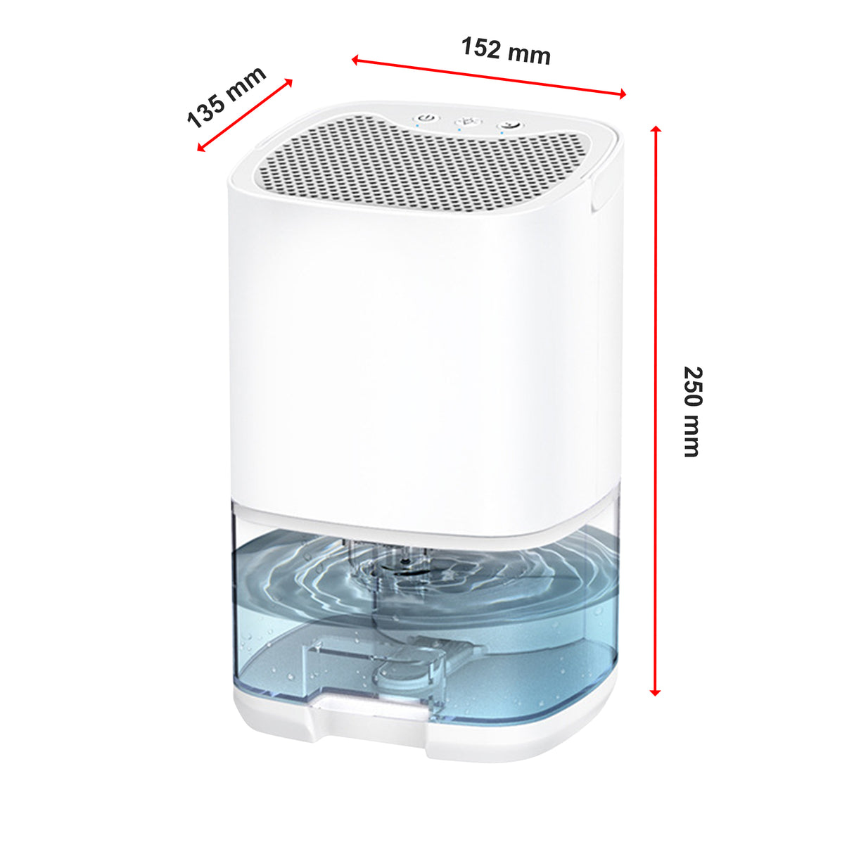 1000ML Mini Dehumidifier Portable Air Dryer Office Moisture Absorber Machine