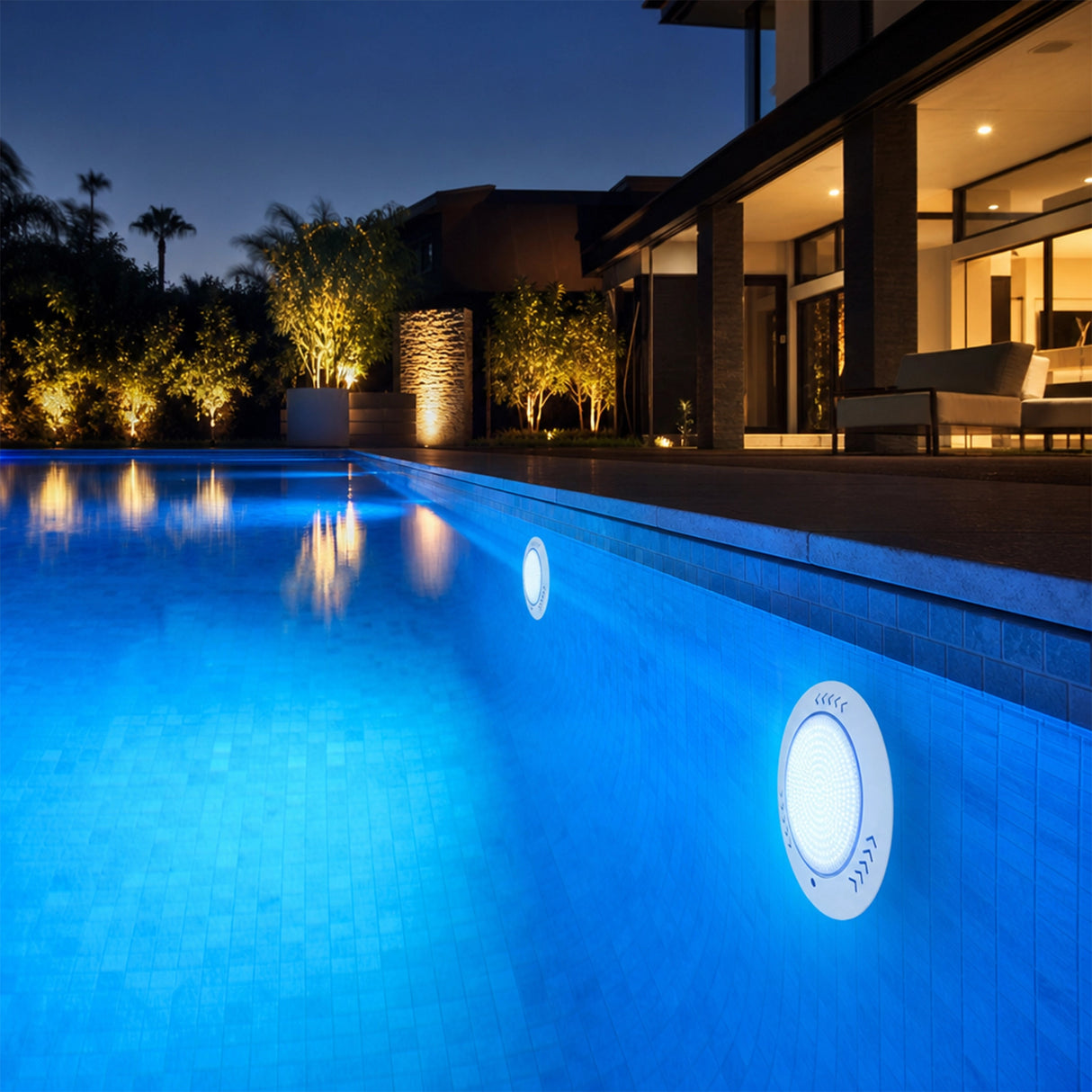 25w Swimming Pool Lights Led 12-32V Resin Filled Underwater Spa lamp