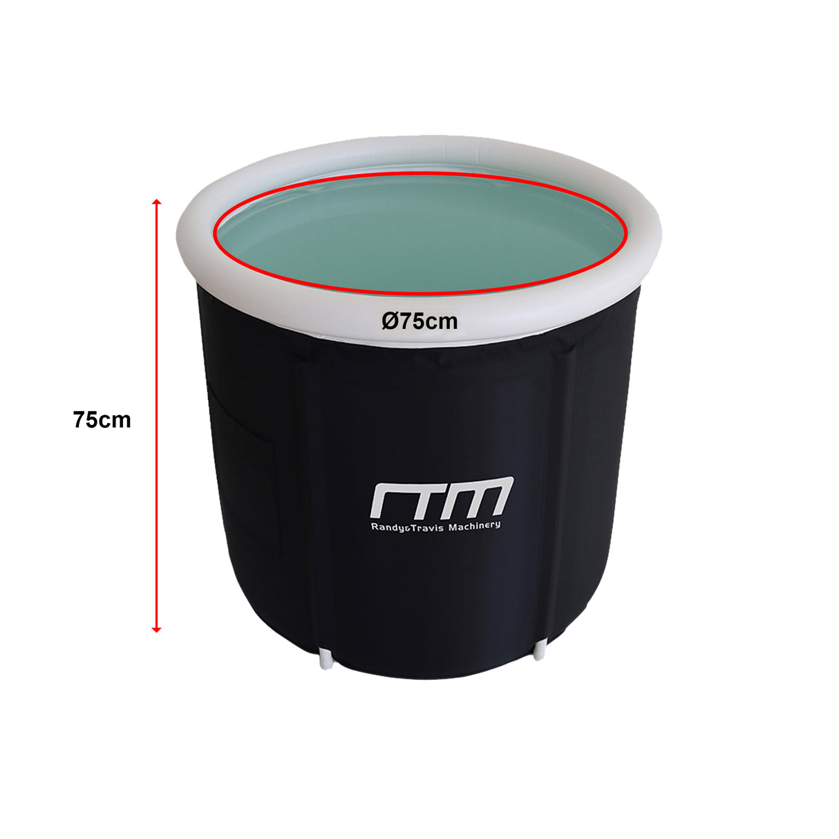 Premium Portable Ice Bath Inflatable Foldable Cold Water Therapy
