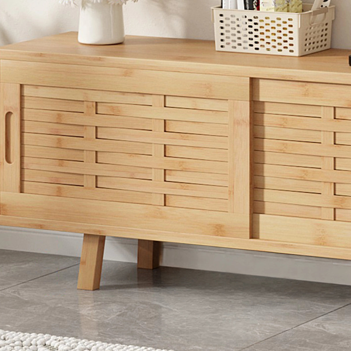 European Style TV Cabinet Entertainment Unit Stand Storage