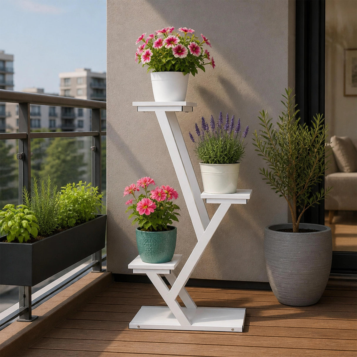 Flower Shelf Plant Multi-Layer Stand
