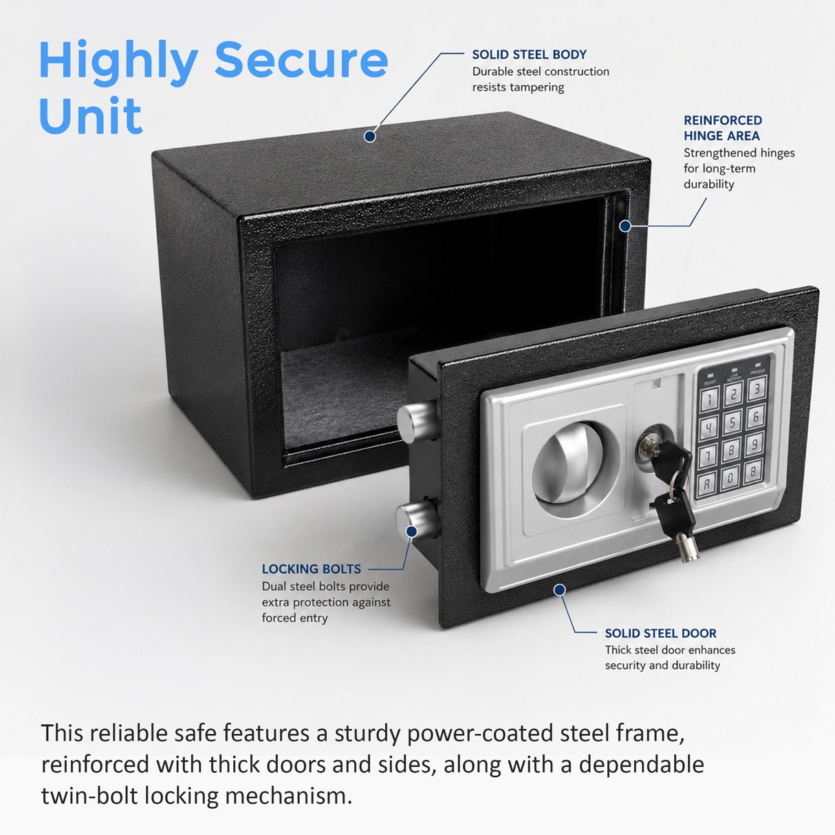 Safe Security Box Electronic Digital Lock